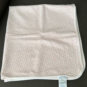 Ralph Lauren Baby Blanket. NWT. Rose outside. Pink inside.